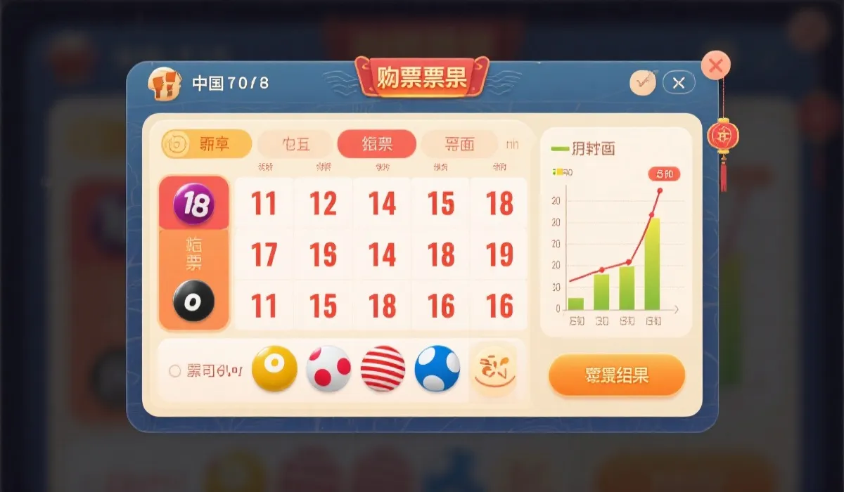 开奖结果页面阅读示意图